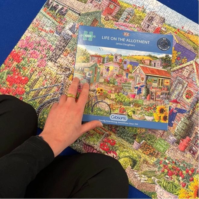 Puzzle Viața în grădină 1000 piese