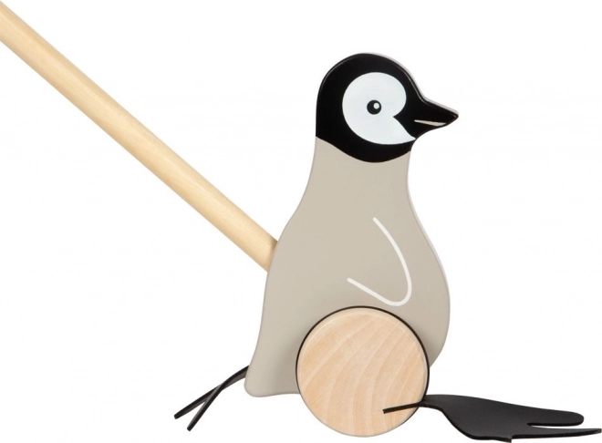 Jucărie de împins Pinguin de la Small Foot