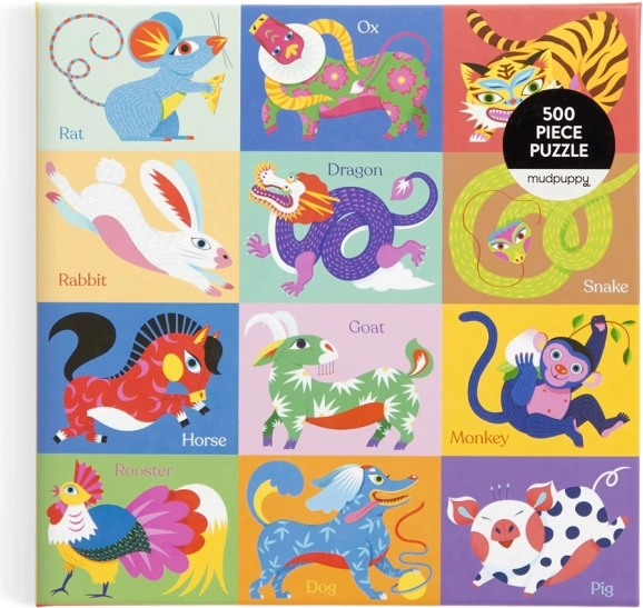 Puzzle Zodiac Chinezesc 500 Piese
