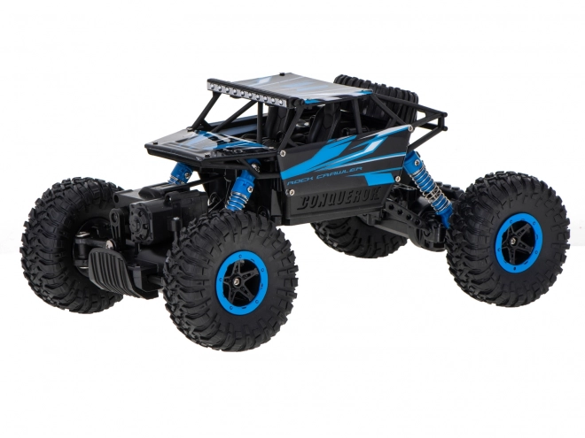 Mașină cu telecomandă RC Rock Crawler HB 2.4GHz 1:18 albastru – Albastru