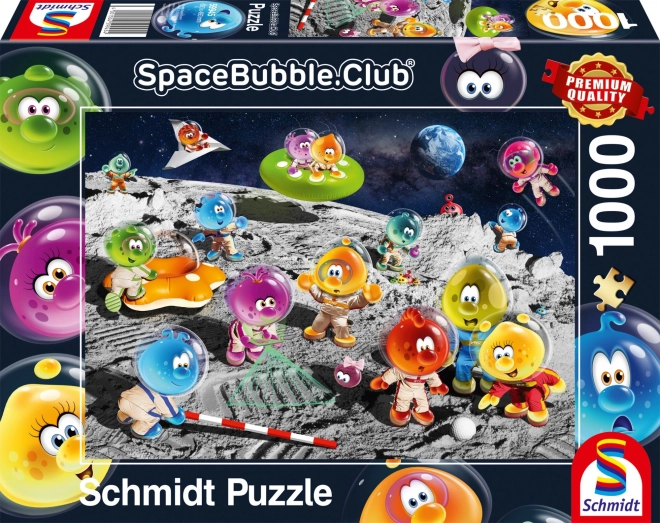 Puzzle Schmidt Spacebubble Club: on the moon 1000 piese