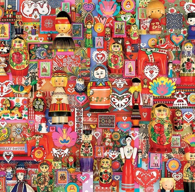 Puzzle Păpuși 1000 Piese de la Cobble Hill