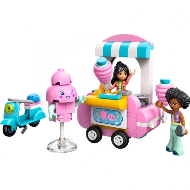 Lego Friends Stand cu vată de zahăr și scuter
