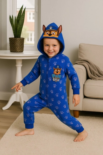 Glugă jucăușă cu motiv 3D