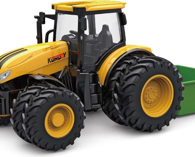 Tractor cu accesorii și efecte