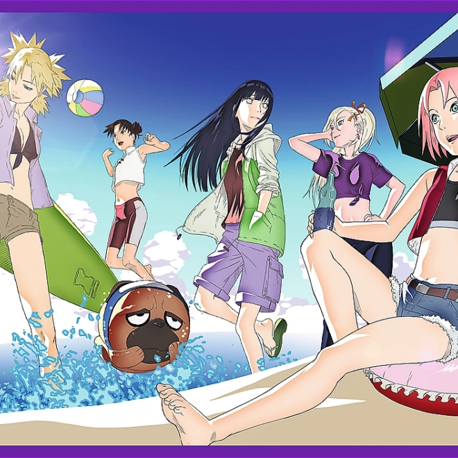 Trefl Puzzle Naruto Shippuden: Aventurile lui Naruto Uzumaki 4x250 piese