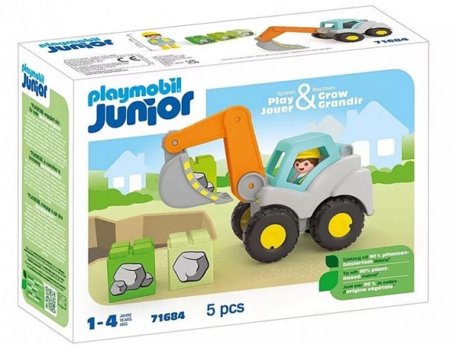 Set cu figurina Junior Excavator