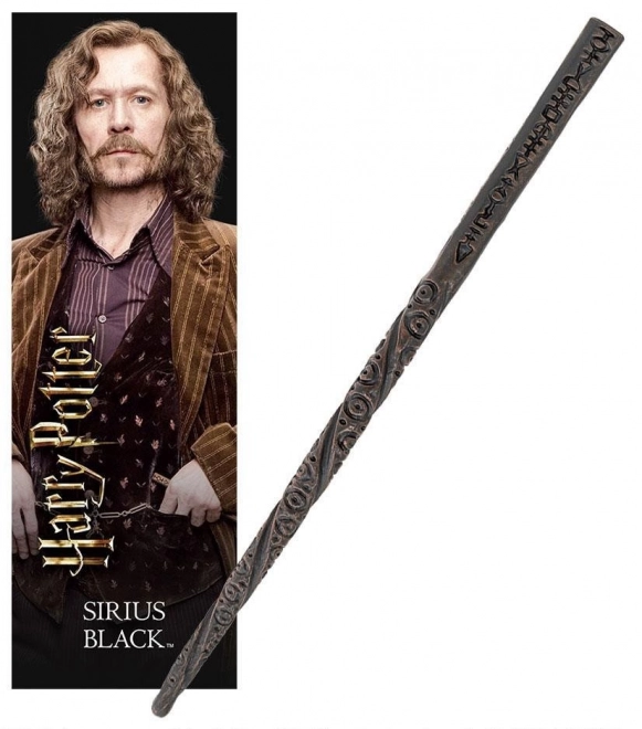 bagheta magică Sirius Black cu semn de carte 3D