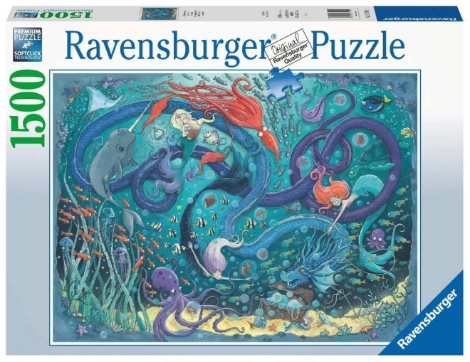 Puzzle Ravensburger 1500 piese sub apă