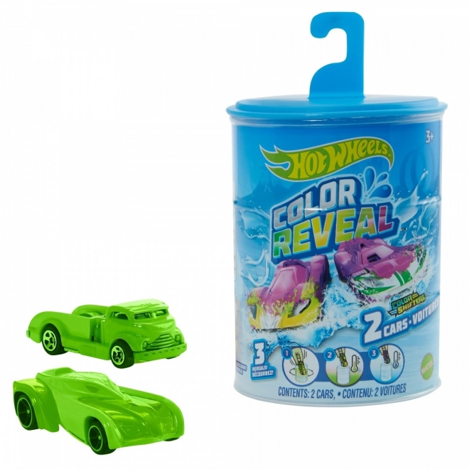 Set de mașinuțe care își schimbă culoarea Hot Wheels