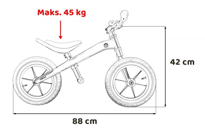 Bicicletă fără pedale BMW Rastar pentru copii