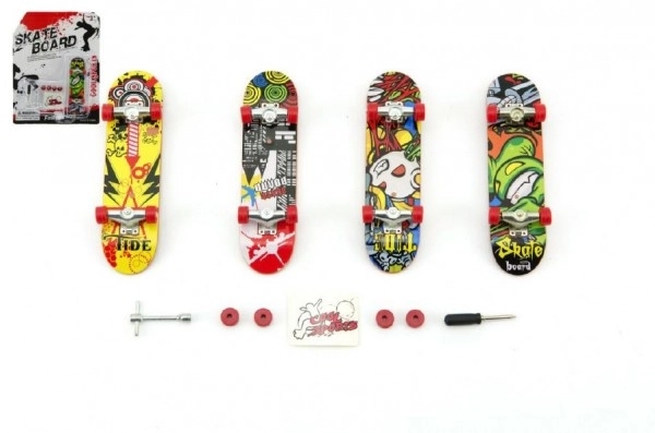 Skateboard deget din plastic cu accesorii