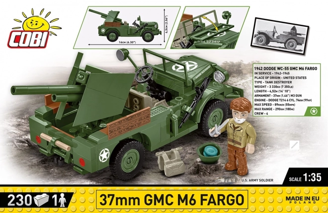 Set de construcție GMC M6 Fargo