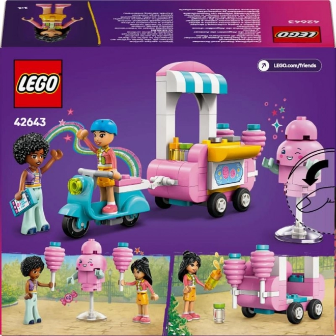 Lego Friends Stand cu vată de zahăr și scuter