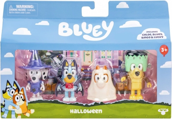 Figurine Bluey - Bal Mascat 4-pack
