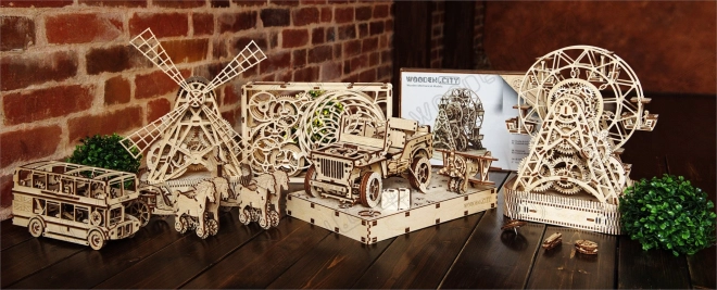 Puzzle 3D Autobuz Londonez