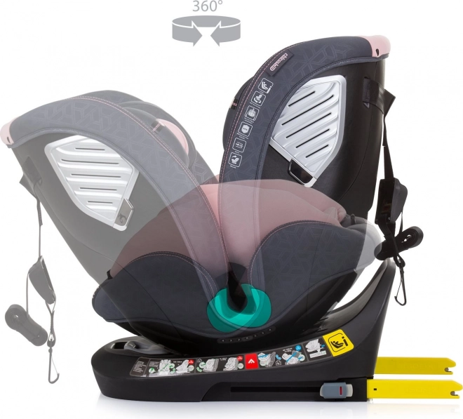 Scaun auto suprem i-Size Chipolino, flamingo