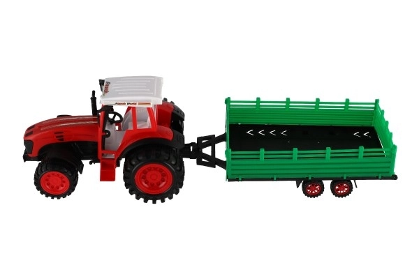 Tractor cu remorcă cu cilindru combinat din plastic