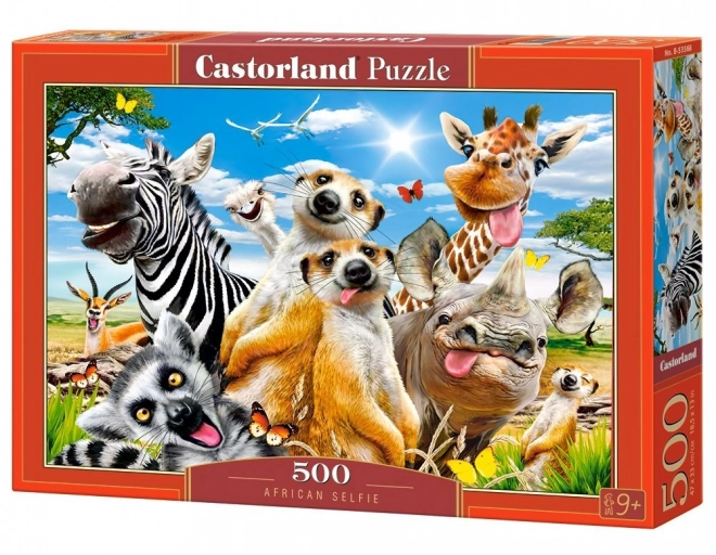 Puzzle African Selfie 500 de piese