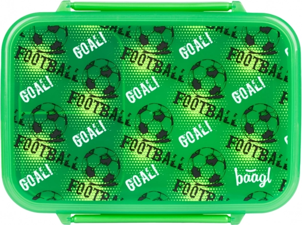 Cutie de prânz Baagl Fotbal cu compartimente