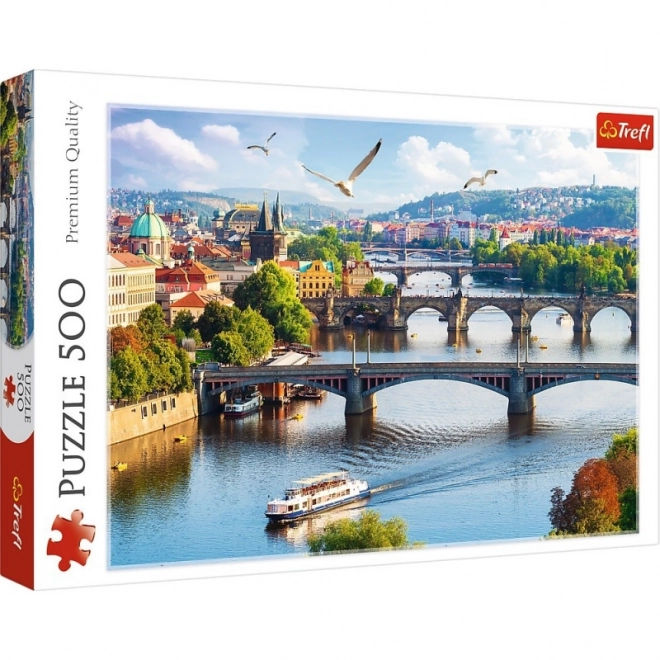 Puzzle Trefl podurile din Praga, Republica Cehă