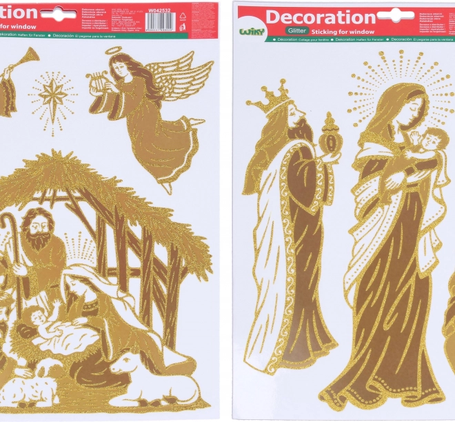 Decorațiune de fereastră Betleem Crăciun