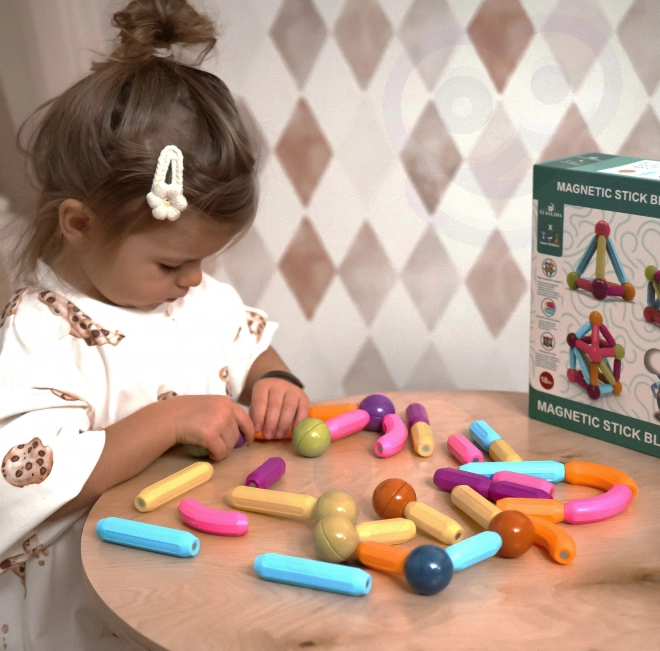 Set educativ magnetic Woopie, 38 piese