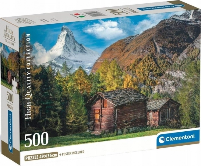 Puzzle Fermecat Matterhorn 500 de piese