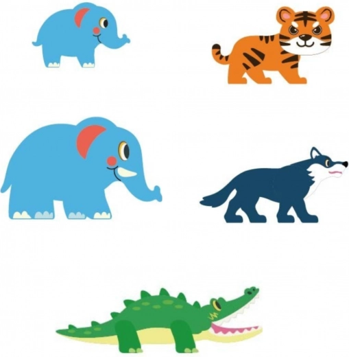 Lumea vie a junglei cu animăluțe