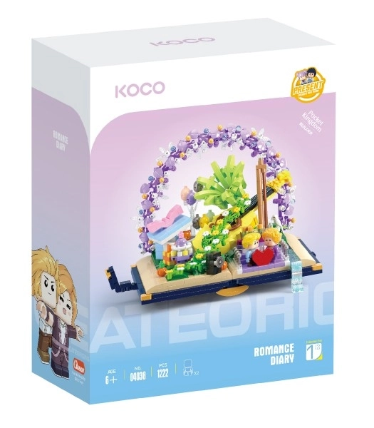 Set de construcție romantic KOCO