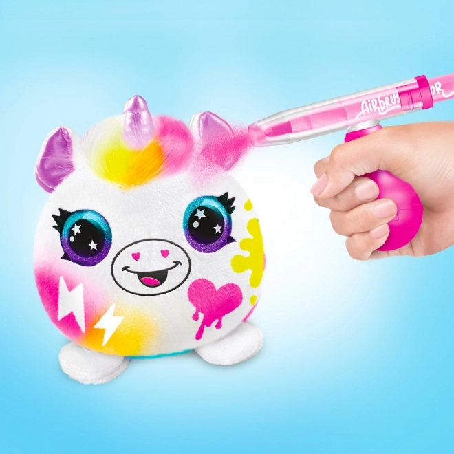 Set creativ aerograf Neon Mini surpriză