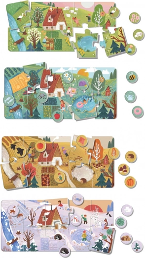 Patru scene frumoase ale anotimpurilor