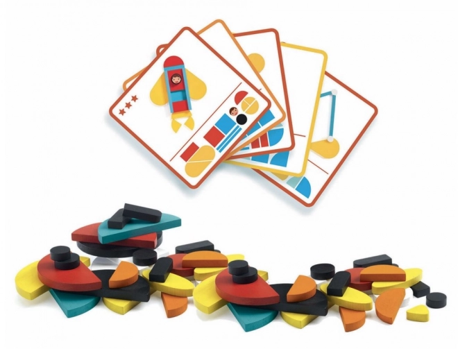DJECO Puzzle Magnetic Transport