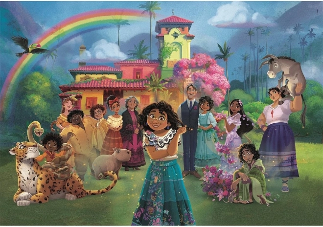 Puzzle Encanto: Familia SUPER 104 piese