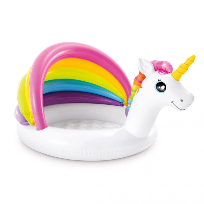 Piscină gonflabilă Unicorn cu acoperiș pentru copii - Intex