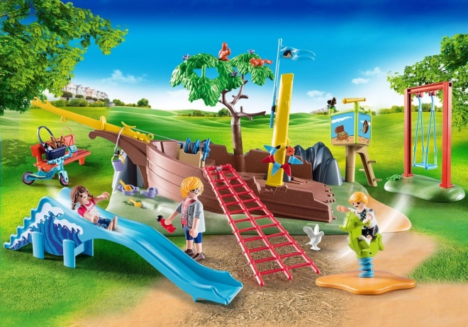 zonă de joacă cu epavă Playmobil City Life