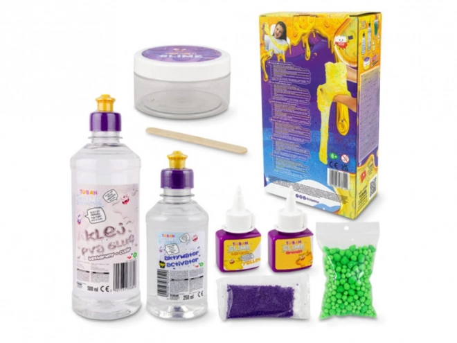 Set Creativ Tuban Slime pentru Jocuri Sensoriale 6în1