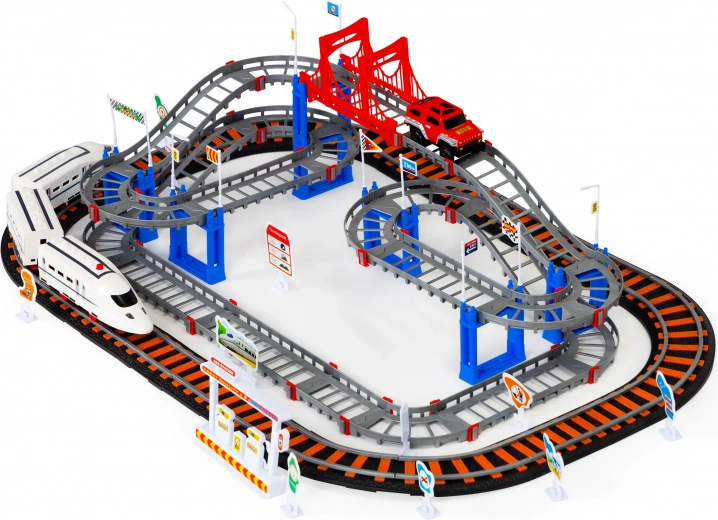 Trasee pe mai multe niveluri, pod și rampe