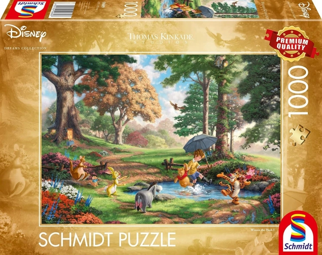 Puzzle SCHMIDT Winnie the Pooh 1000 piese