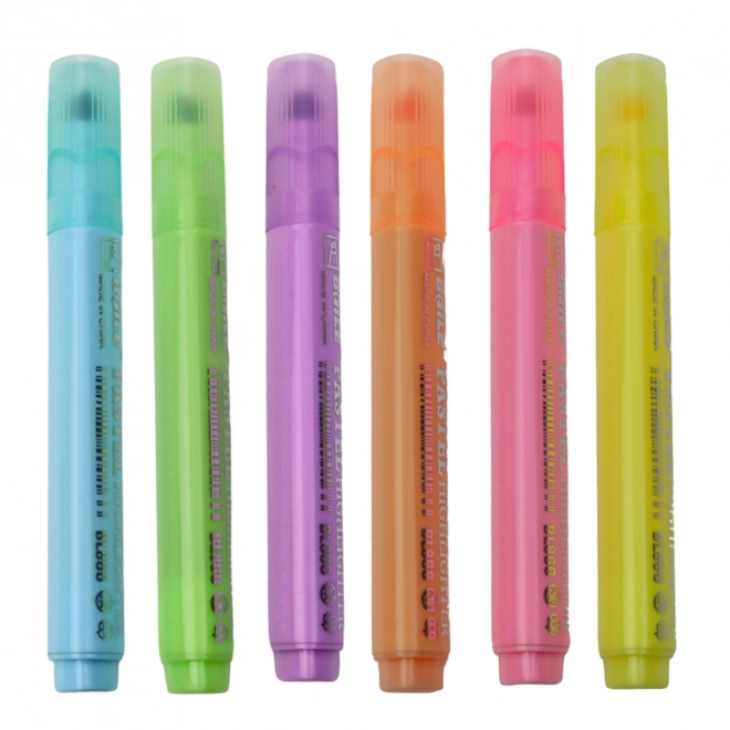 Set de markere pastel 6 buc