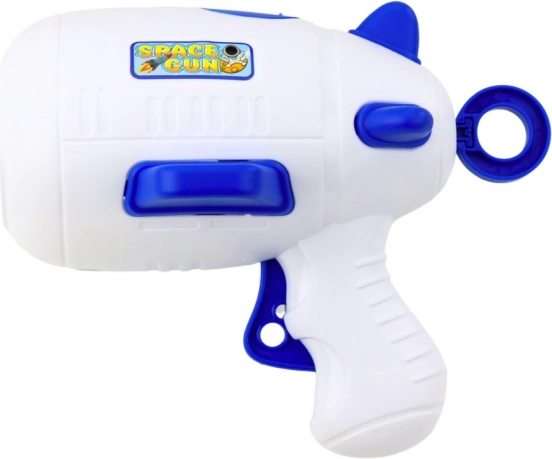 Joc de dexteritate Tragere cosmică cu pistol și mingi cu arici