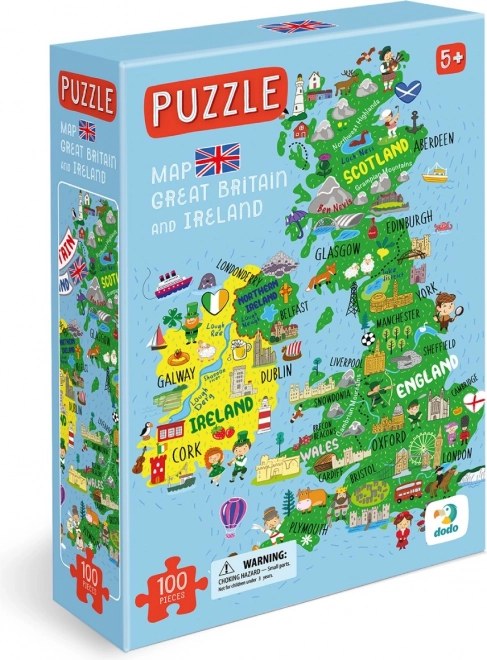 Puzzle Marea Britanie și Irlanda de Nord DODO