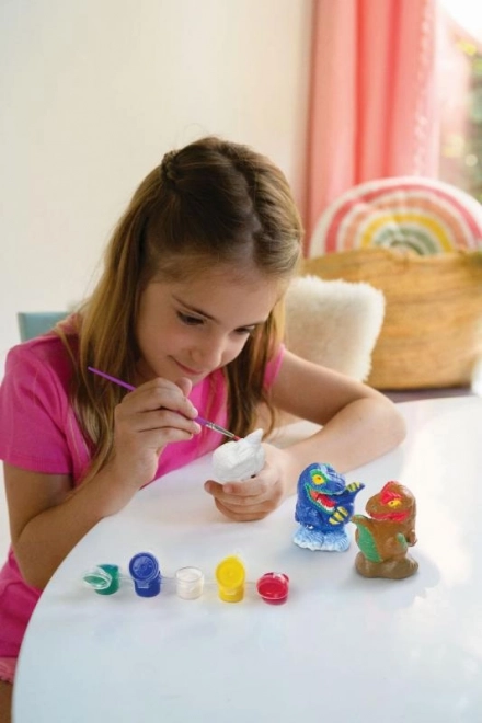 4M fabrică și pictură dinozauri 3D