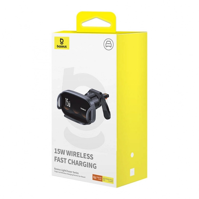 Suport auto cu încărcător wireless Baseus LightChaser