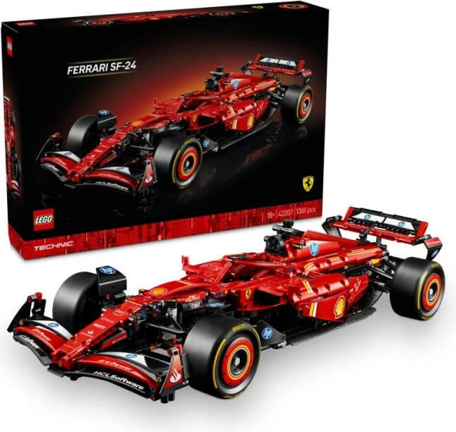 LEGO Technic Ferrari SF-24 F1 pentru adulți
