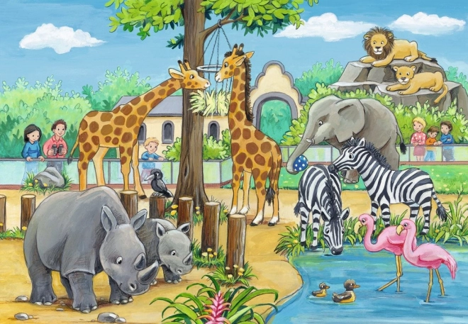 Puzzle Ravensburger Bine ați venit la Zoo