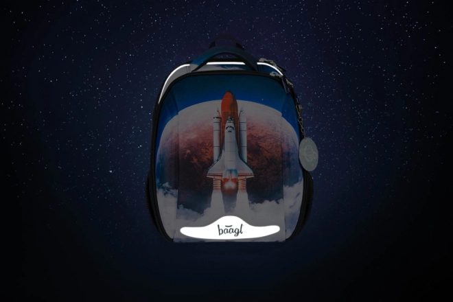 Set școlar 5 piese Baagl Shelly Space Shuttle