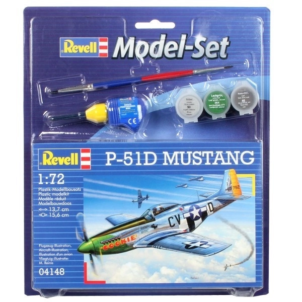 Avion de vânătoare Revell Model P-51D Mustang