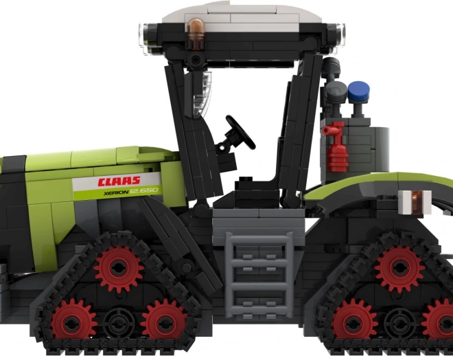 Set de construcție BRIXIES Plus Claas Xerion 12.650 Terra Trac tractor pe șenile