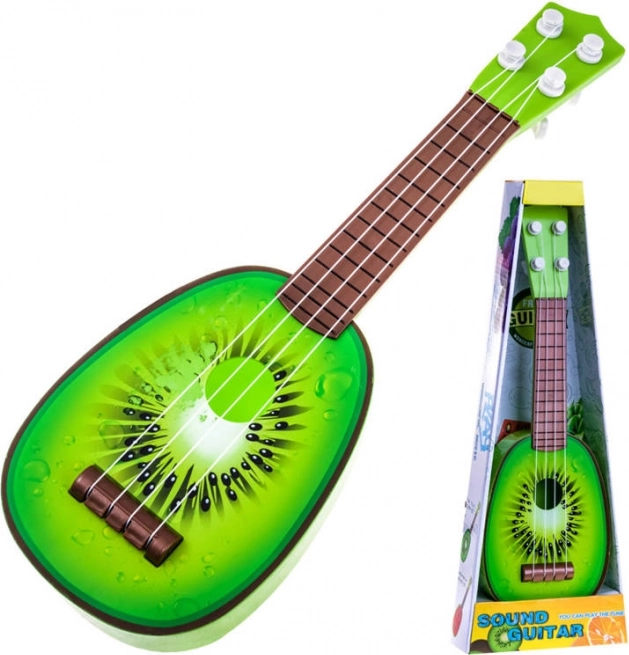 Ukulele de fructe pentru copii – kiwi